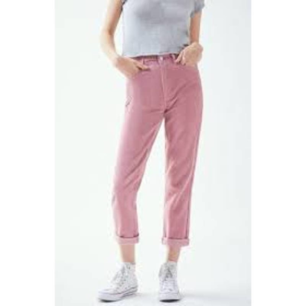 PacSun Blush Corduroy Mom Jeans - Picture 1 of 11